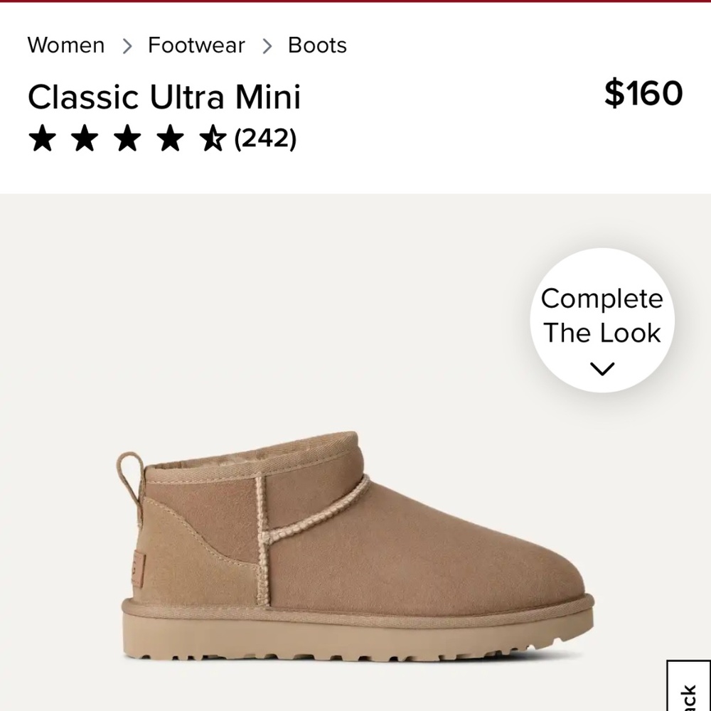 Uggs Classic Ultra Mini: Sand